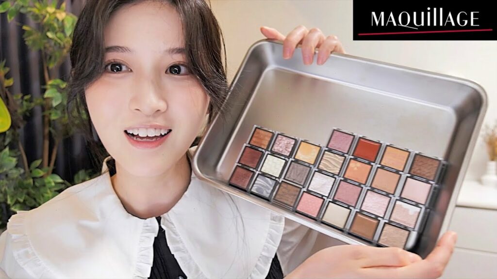 八田エミリ Hatta Emily: 【マキアージュ】激かわ♡新作ドラマティックアイカラー全25色を本音レビュー!