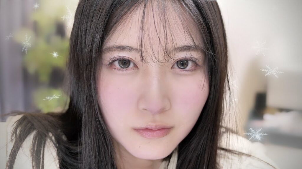 八田エミリ Hatta Emily: 【プチプラ】ふわり、ぼたん雪メイク。