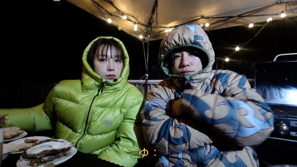 極寒の山奥で焼肉する南大阪のカスカップル