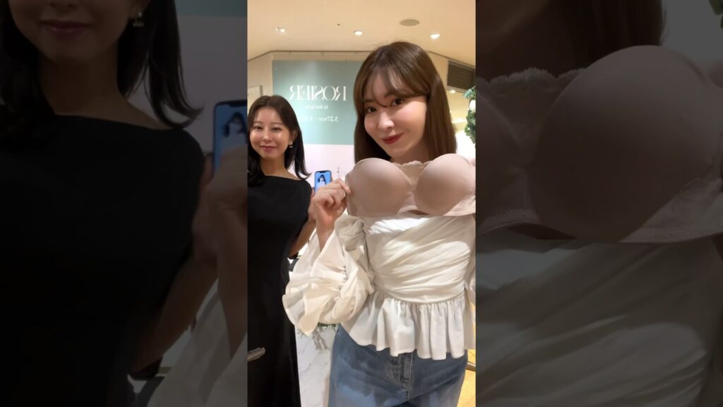 銀座三越POPUP明日まで❤️‍🔥#shorts #ランジェリー