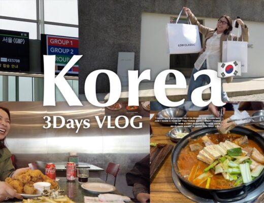 【2泊3日韓国vlog🇰🇷】初めて行った韓国で、ショッピングもご飯もカフェも大満喫してきた!!!!
