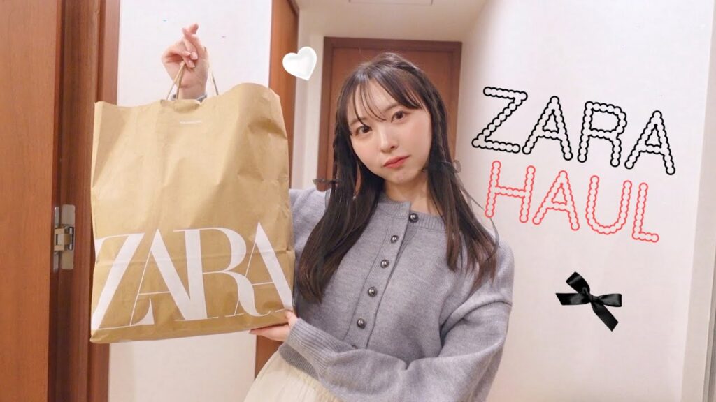 ZARAの購入品がめっちゃ可愛いから見て〜！！！！！🛒🎀