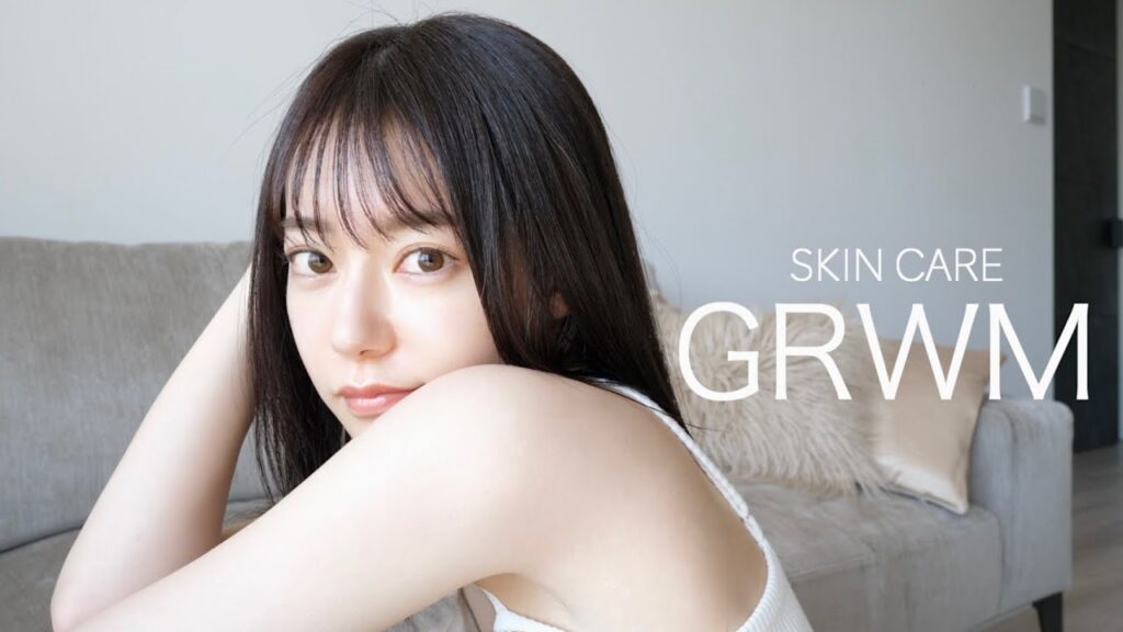 【GRWM】スキンケア紹介しながら準備する！