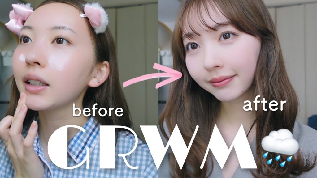 梅雨が憂鬱すぎて丁寧な生活とか言ってられないけどメイクはしていくGRWM