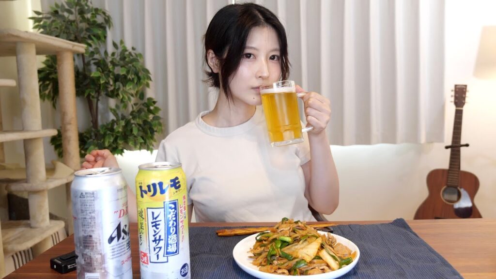 【結構酔った】女ひとりの宅飲みぼっち酒。