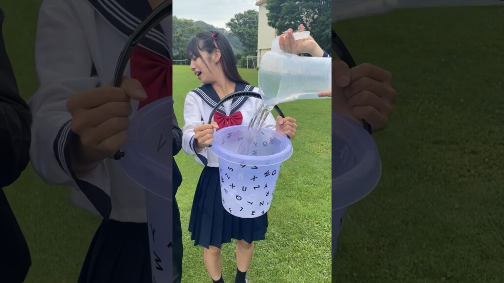 負けたらびしょ濡れ！おバカには難しい?クイズやってみた！　#shorts