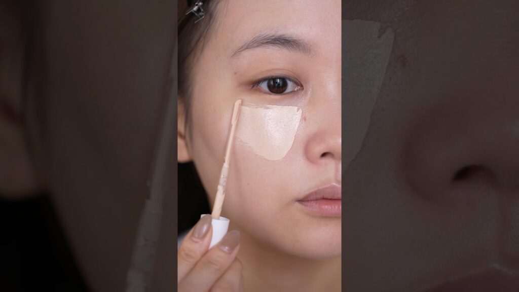 ※コンシーラーをスパチュラで塗る時代です。 #shorts