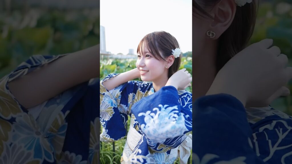 彼女とお祭りデートしてたら…#shorts #浴衣 #ゆきりぬ