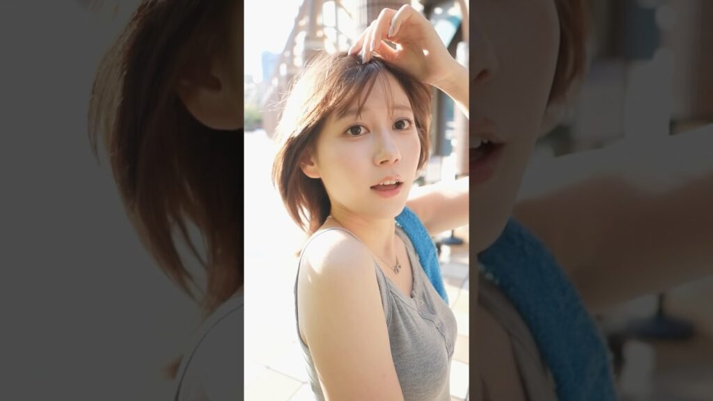 彼女と目が合う瞬間…