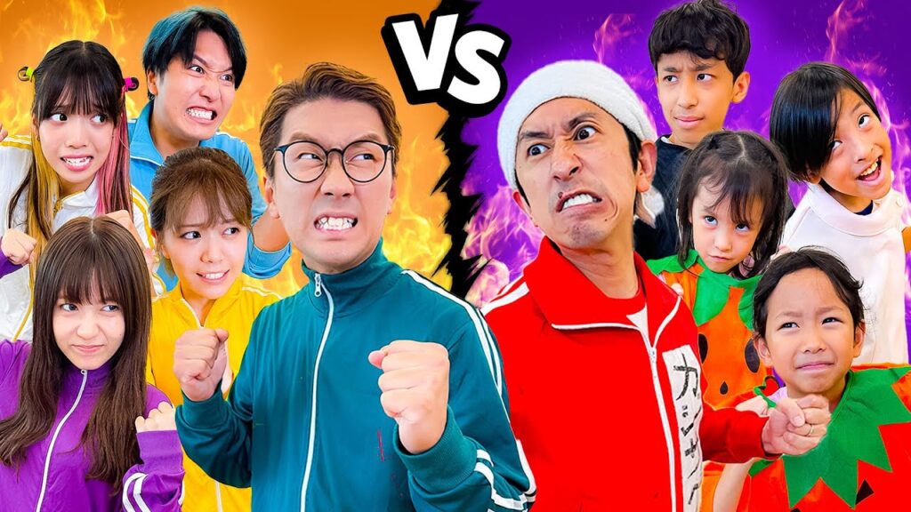 【対決】カジサックファミリー VS ボンボン学園でガチンコ勝負やったら面白すぎたwww