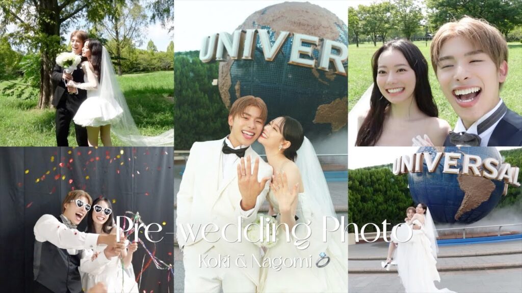 【前撮りvlog】大好きな人とついに夫婦になりました👫🤍✨