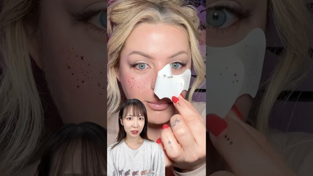 そばかすシールが大バズり！皆は貼ってみたい？