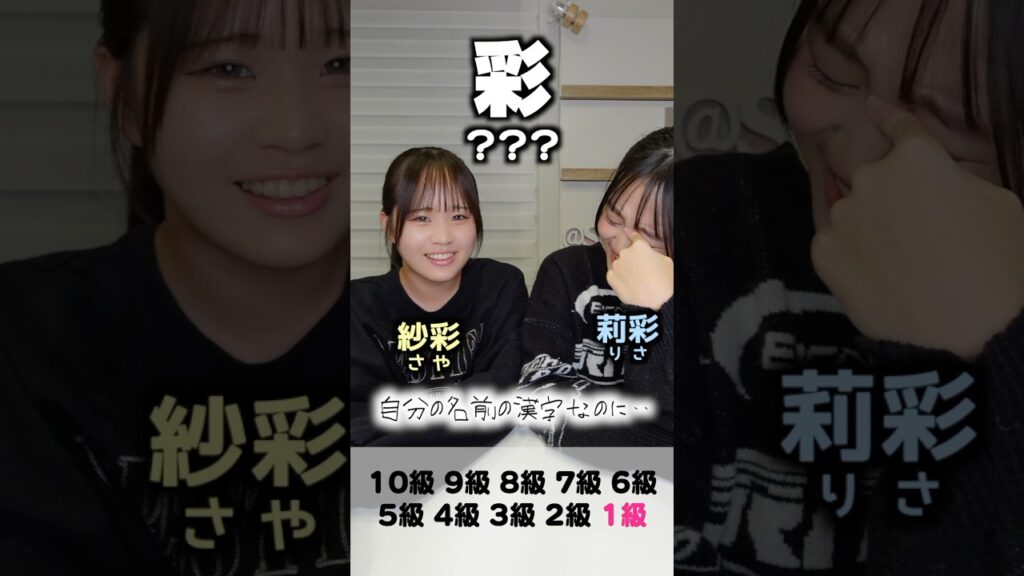 自分の名前の漢字が読めない！！？