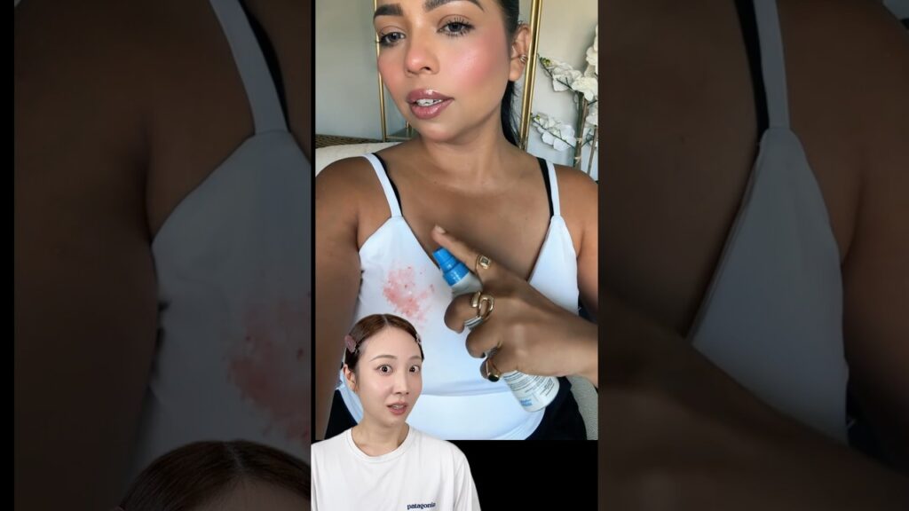 シミが一瞬で消えるスプレーが凄すぎた