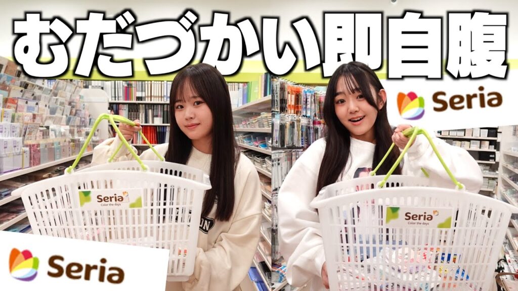 最近ケンカばかりの姉妹でセリアでむだづかいチェックしたら大喧嘩になった‥