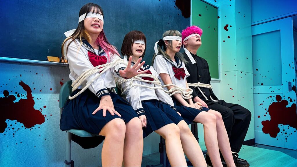 【寸劇】学校で誘拐され拘束されました・・・・・