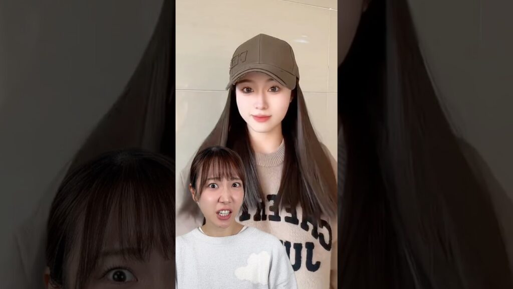 帽子型ウィッグが時短すぎた