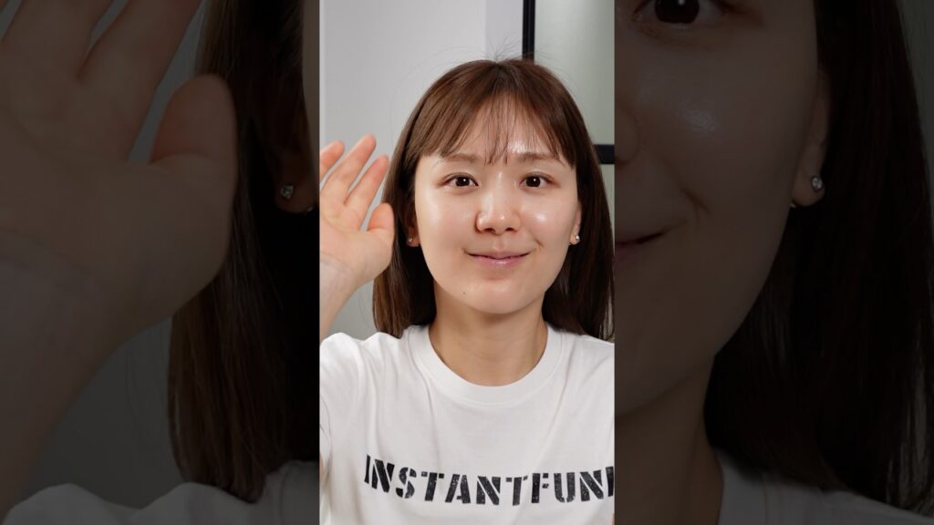 【メイク】白くてキラキラな儚いメイク💖冬にぴったりだから絶対真似してほしい！✨#shorts