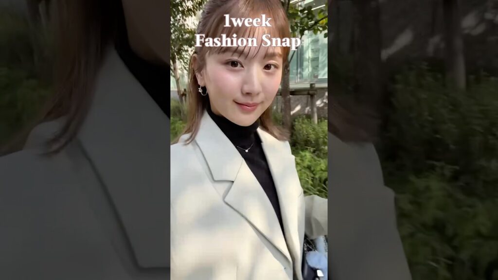 1週間のリアル私服💖👖みんなはどれが好き？？🥰 #shorts