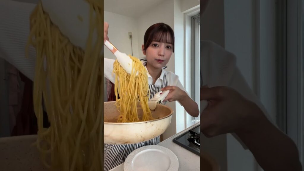 毎日食べたい！納豆の和風ペペロンチーノ🌶