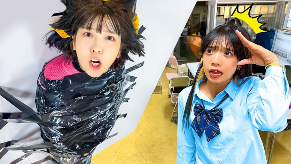 お姉ちゃんに天井に貼り付けられていじめられました・・・・・・【寸劇】