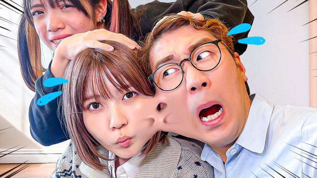 よっちとどみちゃんがくっついて離れなくなっちゃった！！！