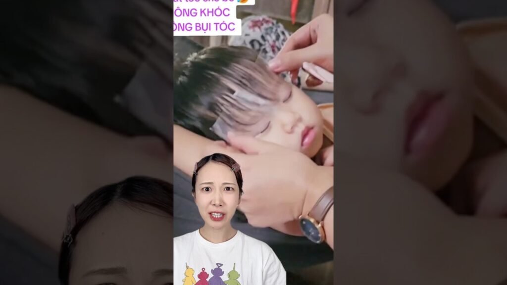 前髪にテープ貼ったら綺麗に真っ直ぐ切れるらしい！