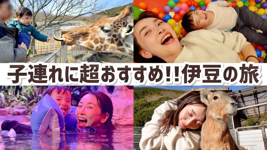 電車で行ける子連れに大満足な伊豆の旅！絶対また行く！【2歳とアラフォーママ】