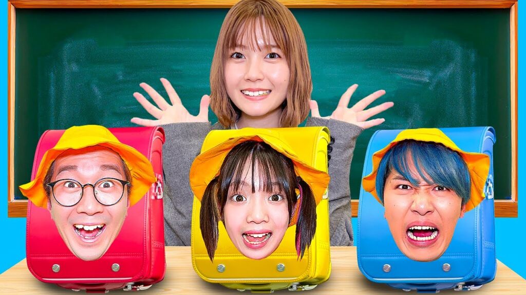 【対決】中身は天国？地獄？ミステリーカラーランドセルチャレンジやったらメンバー仲崩壊しました・・・