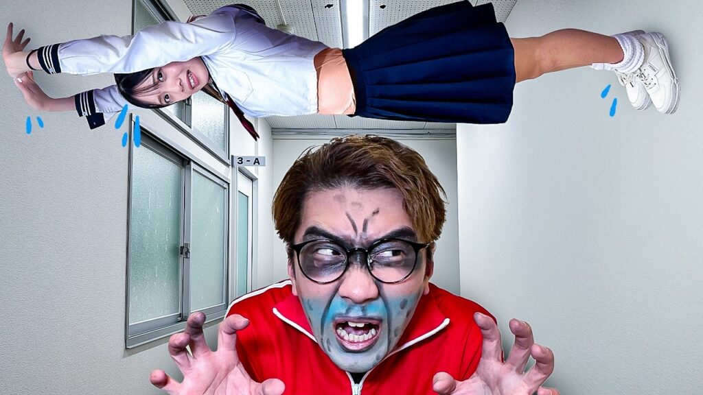 校則が厳しすぎて逃げ出す！？怖い最恐先生からバレずに逃げ出してみたら・・・！【寸劇】