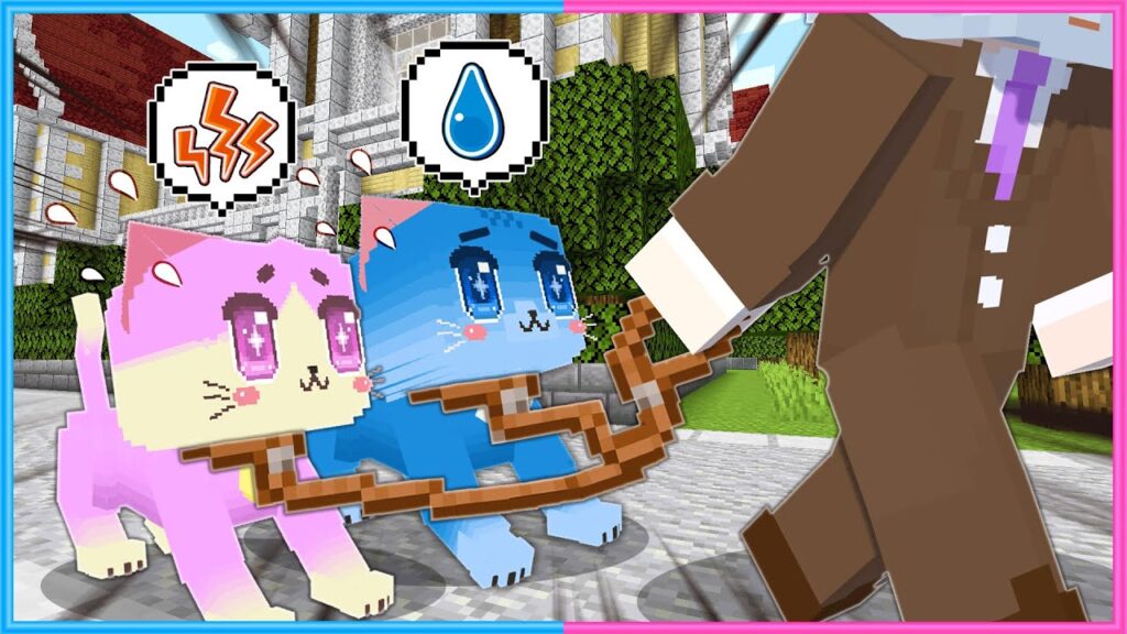 ちろぴのが猫になって潜入調査‥🐱【 マイクラ / Minecraft  】