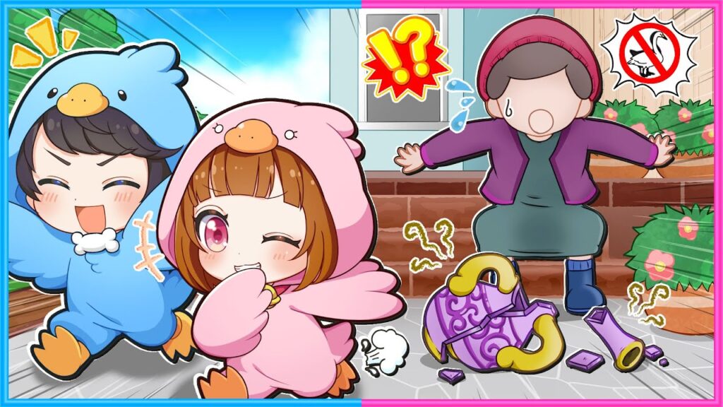 ガチョウになったちろぴのがいたずらをする！🦢🏺 #2 【 Untitled Goose Game 〜いたずらガチョウがやって来た!〜  】