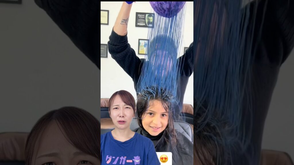 1日で落ちるセルフメッシュヘアカラー！！