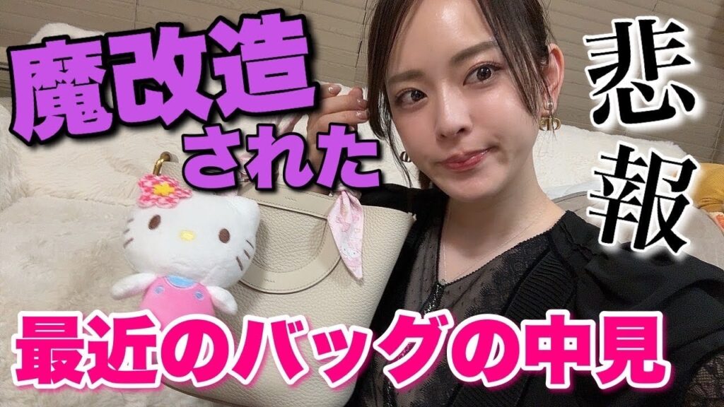 魔改造され、高級感が消失した私のバッグの中身紹介