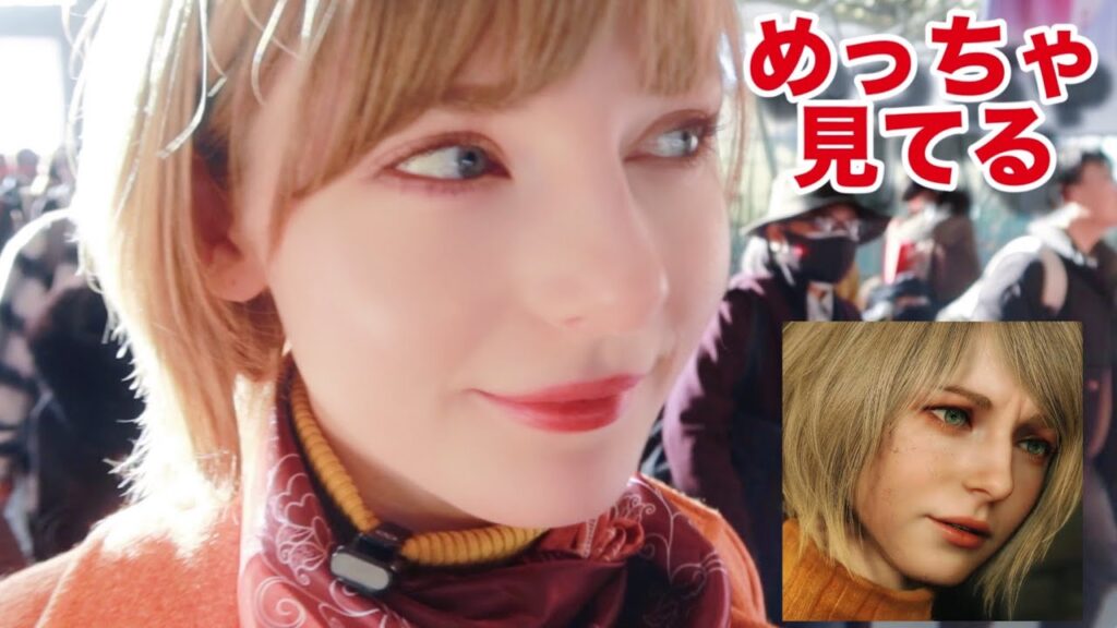 フェイスモデルがコミケでバイオハザード４リーメイクのコスプレをした！