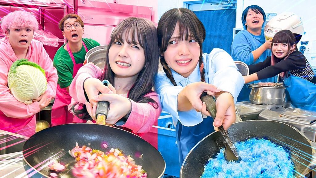 【対決】給食を生徒に急いで運べ！給食運びレース対決やったら楽しすぎたwww