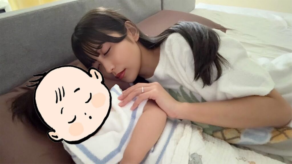 息子と添い寝してたら寝落ちしちゃう、幸せな時間。