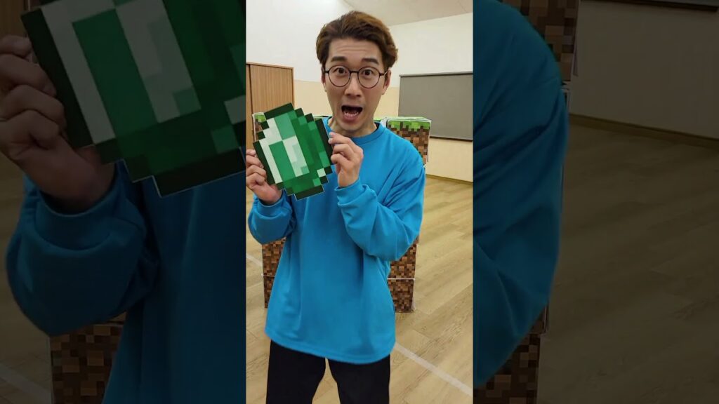 マインクラフトで通り抜けチャレンジやってみた！【#minecraft 】