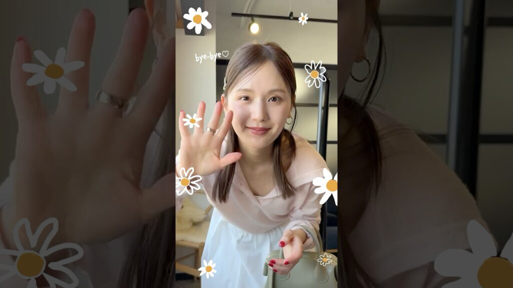 【OOTD】本日のお出かけコーデ🌼もうちょっと春服楽しみたい！💭#shorts