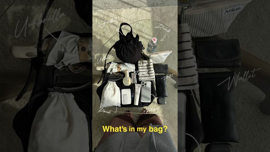 荷物多め女子のリアルバッグ事情🧳いろんなもの全部持っていきたい民のバッグ選びの極意(?)も解説したよ！笑GWの旅行やお出かけにもきっと役立つはずなので、よかったら参考にしてみてください〜🫶🏻