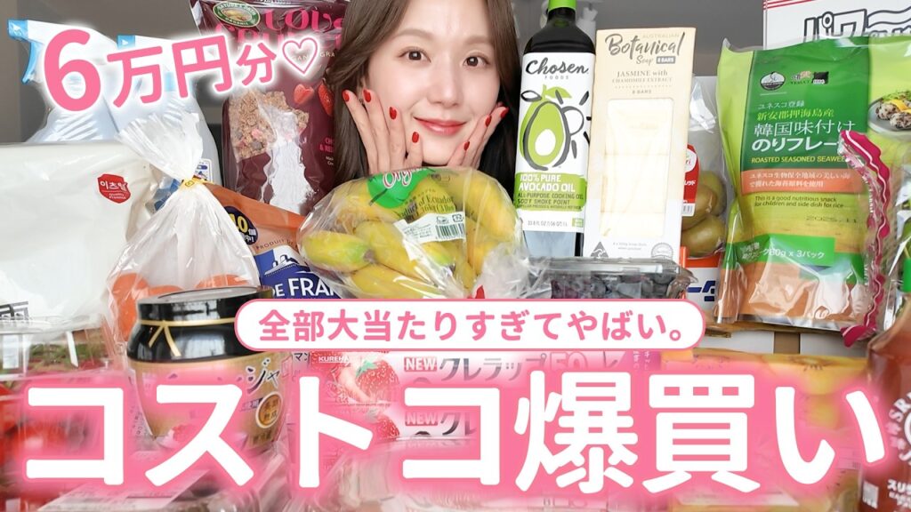 【コストコ購入品】計30点・総額6万円分💸リピ買い＆定番商品をたっぷり爆買い🛒【Costco】