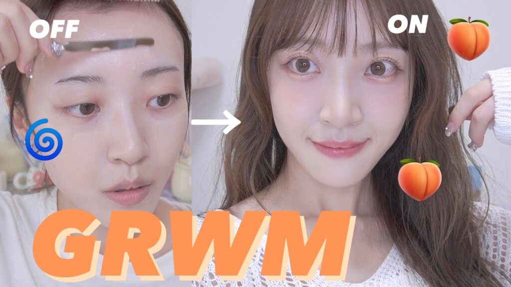 【GRWM】甘めなイエベメイクで準備する朝💛🧡ボヘミアンシック🌻【春夏コーデ】
