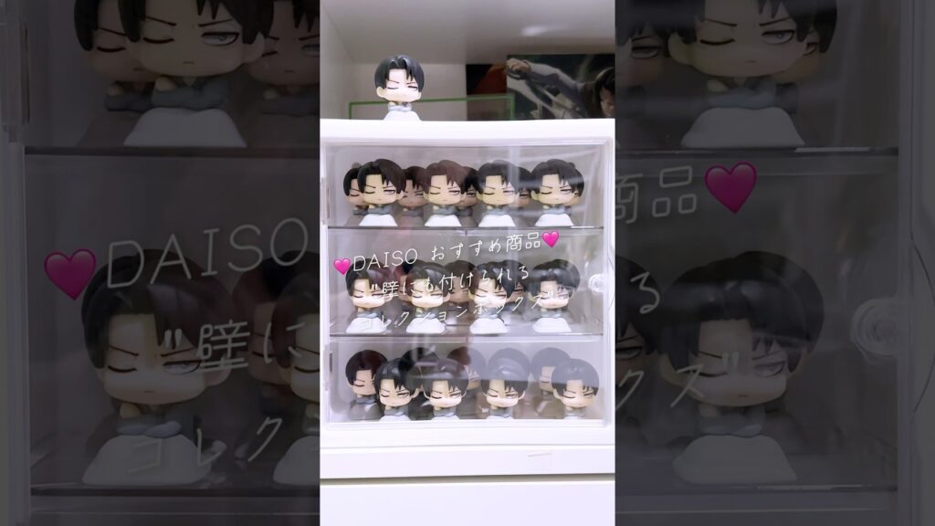 【DAISO】売り切れ続出で入手困難なオタクグッズ！「壁にかけられるコレクションボックス」