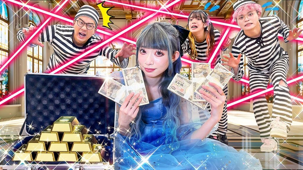 【対決】絶対に盗まれない最強の家を作れ！泥棒vsお金持ちでセキュリティハウス対決したらヤバすぎた！！！