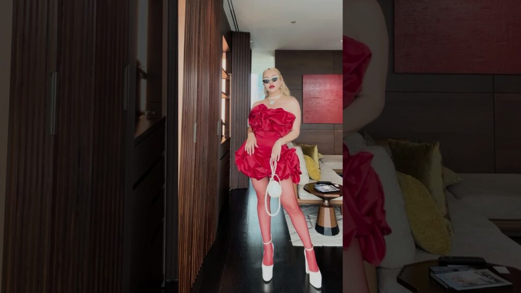 63キロ30歳オカンの本気コーデ #マリリン #美容 #骨スト #パーティーお呼ばれ