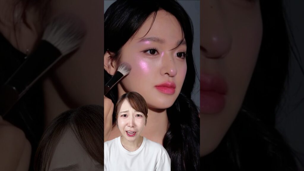 mudeのハイライトを顔に塗ったら発光すると聞いて