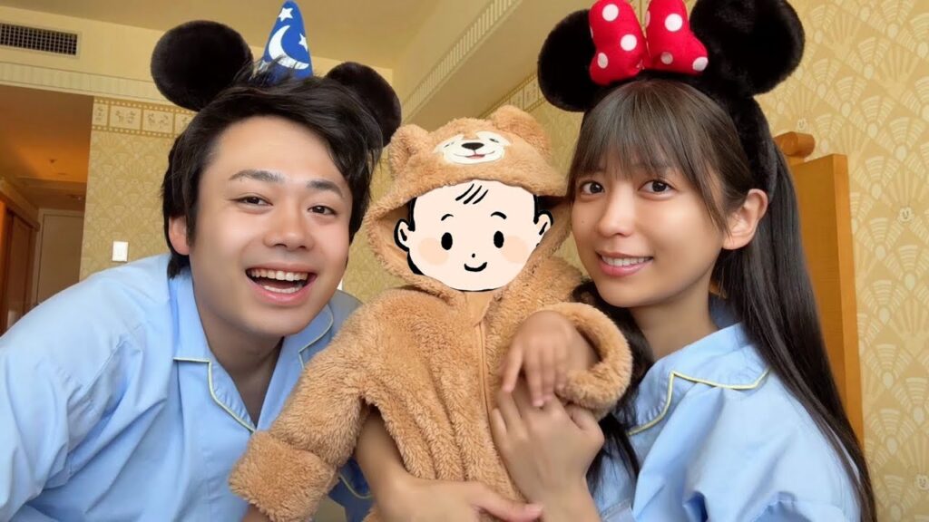 シルゆん家族ディズニー！息子のダッフィー姿が可愛すぎて天才大優勝♡♡