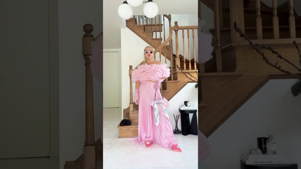 63キロ骨格ストレートのバチイケ全身ピンクコーデー！ #マリリン