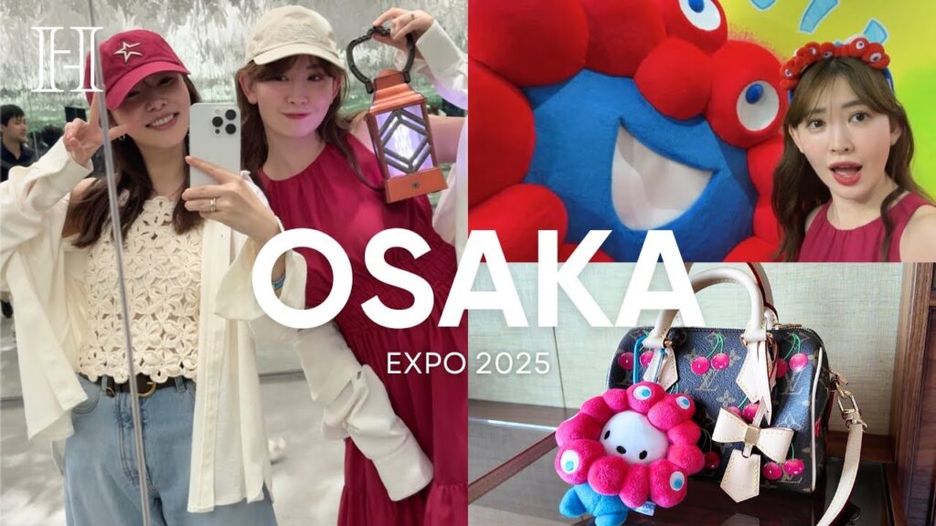 【大阪万博】こじはる人気パビリオン全部回ってきた🌏withさっしー❤️