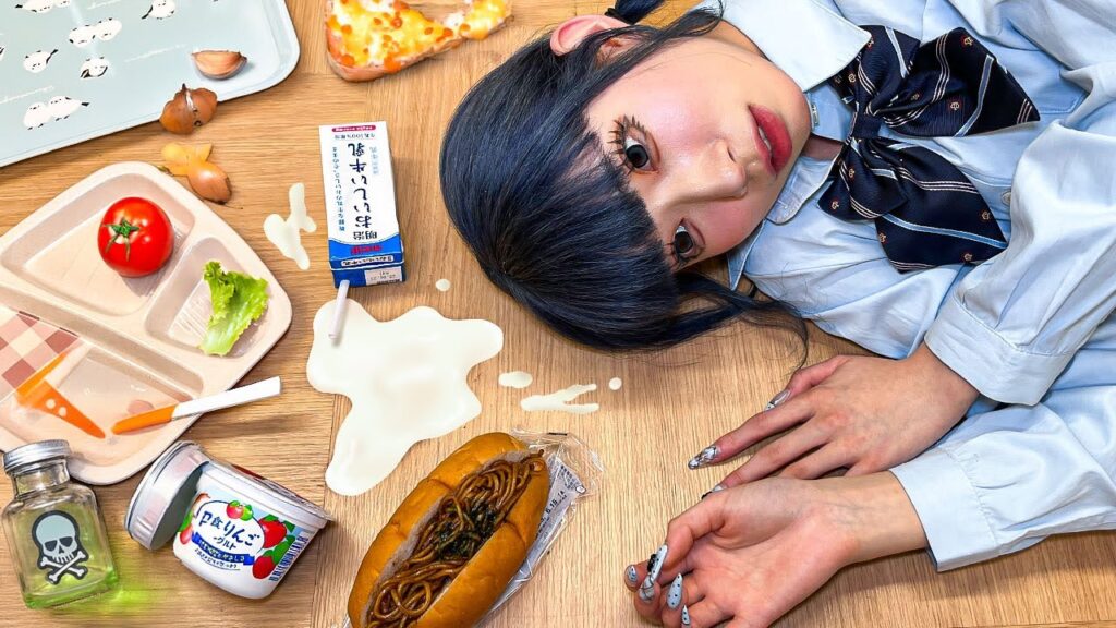 ゆめちゃんの給食に毒が盛られていました・・・・・・